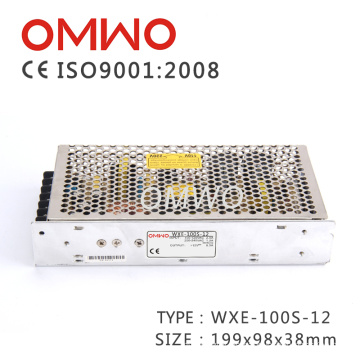 Fuente de alimentación de la transferencia de 100W 12V AC / DC, Wxe-100s-12